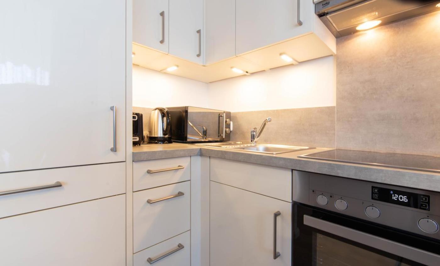 Ferienwohnung Bodo'S Strandkorb ลูเบค ภายนอก รูปภาพ