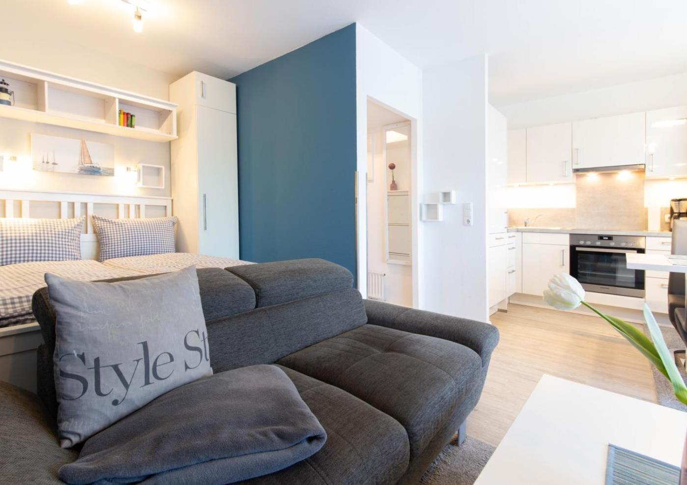 Ferienwohnung Bodo'S Strandkorb ลูเบค ภายนอก รูปภาพ